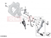 BMW Motorrad BMW 2021 F models F 850 GS Adv. (0K04) Outer gearshift parts | Outer gearshift parts