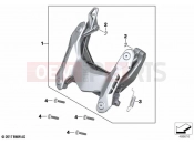 BMW Motorrad BMW 2021 F models F 850 GS Adv. (0K04) Windshield adjustment | Windshield adjustment