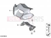 BMW Motorrad BMW 2021 F models F 850 GS Adv. (0K04) Mudguard | Mudguard