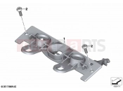 BMW Motorrad BMW 2021 F models F 850 GS Adv. (0K04) Seat bench locking system | Seat bench locking system