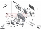 BMW Motorrad BMW 2021 F models F 850 GS Adv. (0K04) Preparation for navigation system | Preparation for navigation system