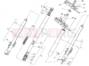 DUCATI Monster 750 Dark FRONT FORK » FRONT SUSPENSION