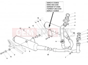 DUCATI Monster 750 Dark EXHAUST SYSTEM » EXHAUST SYSTEM
