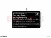 BMW Motorrad BMW 2021 F models F 900 R (0K11, 0K13) Signs | Signs