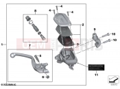 BMW Motorrad BMW 2021 F models F 900 R (0K11, 0K13) Control assembly fitting | Control assembly fitting