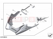 BMW Motorrad BMW 2021 F models F 900 R (0K11, 0K13) Engine spoiler 2 | Engine spoiler 2