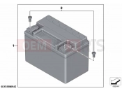 BMW Motorrad BMW 2021 F models F 900 R (0K11, 0K13) AGM battery | AGM battery