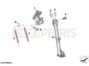 BMW Motorrad BMW 2021 F models F 900 R (0K11, 0K13) Side stand | Side stand