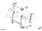 BMW Motorrad BMW 2021 F models F 900 R (0K11, 0K13) Centre stand 2 | Centre stand 2