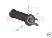 BMW Motorrad BMW 2021 F models F 900 R (0K11, 0K13) Grip left heated | Grip left heated