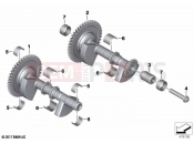 BMW Motorrad BMW 2021 F models F 900 R (0K11, 0K13) Compensating shaft | Compensating shaft