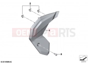 BMW Motorrad BMW 2023 F models F 900 R A2 (0K31) Frame trim | Frame trim