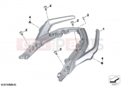 BMW Motorrad BMW 2023 F models F 900 R A2 (0K31) Handle rear | Handle rear
