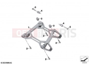BMW Motorrad BMW 2023 F models F 900 R A2 (0K31) Case holder | Case holder