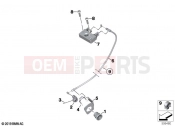 BMW Motorrad BMW 2023 F models F 900 R A2 (0K31) Seat bench locking system | Seat bench locking system
