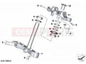 BMW Motorrad BMW 2023 F models F 900 R A2 (0K31) Fork bridge, bottom / top | Fork bridge, bottom / top