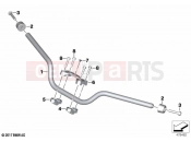 BMW Motorrad BMW 2023 F models F 900 R A2 (0K31) Handlebar | Handlebar