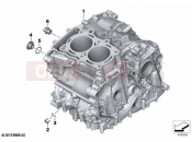 BMW Motorrad BMW 2023 F models F 900 R A2 (0K31) Engine housing | Engine housing