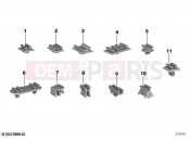 BMW Motorrad BMW 2023 F models F 900 R A2 (0K31) Plug-in connection bracket | Plug-in connection bracket