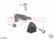 BMW Motorrad BMW 2023 F models F 900 R A2 (0K31) Acceleration sensor emerg.call system | Acceleration sensor emerg.call system