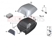 BMW Motorrad BMW 2020 F models F 900 R A2 (0K31) Topcase 30I | Topcase 30I