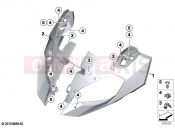 BMW Motorrad BMW 2022 F models F 900 XR A2 (0K41) Front panel | Front panel