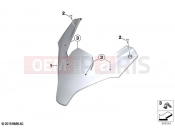 BMW Motorrad BMW 2022 F models F 900 XR A2 (0K41) Upper trim section | Upper trim section