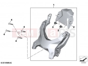 BMW Motorrad BMW 2022 F models F 900 XR A2 (0K41) Windshield adjustment | Windshield adjustment
