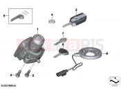 BMW Motorrad BMW 2022 F models F 900 XR A2 (0K41) Radio-controlled locking system | Radio-controlled locking system