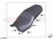 BMW Motorrad BMW 2022 F models F 900 XR A2 (0K41) Seat bench | Seat bench