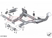 BMW Motorrad BMW 2022 K models K 1600 Bagger 22 (0F61, 0F63) Centre stand | Centre stand