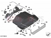 BMW Motorrad BMW 2022 K models K 1600 Bagger 22 (0F61, 0F63) Case, lower part | Case, lower part