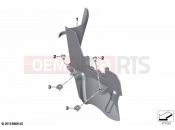 BMW Motorrad BMW 2022 K models K 1600 Bagger 22 (0F61, 0F63) Mudguard | Mudguard