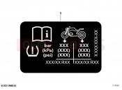 BMW Motorrad BMW 2022 K models K 1600 Bagger 22 (0F61, 0F63) Label 