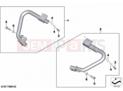 BMW Motorrad BMW 2022 K models K 1600 Bagger 22 (0F61, 0F63) Engine protection bar 2 | Engine protection bar 2