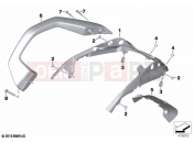 BMW Motorrad BMW 2022 K models K 1600 Bagger 22 (0F61, 0F63) Tail trim | Tail trim