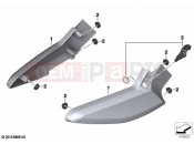 BMW Motorrad BMW 2022 K models K 1600 Bagger 22 (0F61, 0F63) Rear side panel | Rear side panel