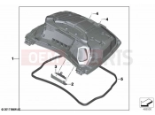 BMW Motorrad BMW 2022 K models K 1600 Bagger 22 (0F61, 0F63) Topcase lid | Topcase lid