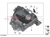 BMW Motorrad BMW 2022 K models K 1600 Bagger 22 (0F61, 0F63) Storage compartment mobile phone | Storage compartment mobile phone