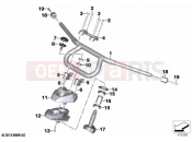 BMW Motorrad BMW 2022 K models K 1600 Bagger 22 (0F61, 0F63) Handlebar 2 | Handlebar 2