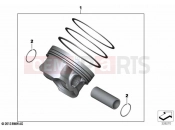 BMW Motorrad BMW 2022 K models K 1600 Bagger 22 (0F61, 0F63) Piston, single components | Piston, single components