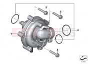 BMW Motorrad BMW 2022 K models K 1600 Bagger 22 (0F61, 0F63) Coolant pump | Coolant pump