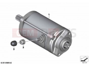 BMW Motorrad BMW 2022 K models K 1600 Bagger 22 (0F61, 0F63) Starter reverser | Starter reverser
