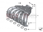 BMW Motorrad BMW 2022 K models K 1600 Bagger 22 (0F61, 0F63) Intake manifold system | Intake manifold system