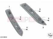 BMW Motorrad BMW 2022 K models K 1600 Bagger 22 (0F61, 0F63) Turn indicators, front | Turn indicators, front