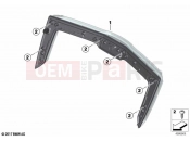 BMW Motorrad BMW 2022 K models K 1600 Bagger 22 (0F61, 0F63) Rear light, topcase | Rear light, topcase