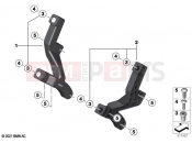 BMW Motorrad BMW 2022 K models K 1600 Bagger 22 (0F61, 0F63) Holder, speaker | Holder, speaker