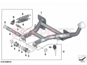 Centre stand 2 | Centre stand 2 - BMW Motorrad K 1600 Bagger 22 (0F61, 0F63) 2021