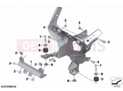 BMW Motorrad BMW 2020 M models M 1000 RR (0E71,0E73) Front panel carrier | Front panel carrier