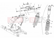 DUCATI 1999 Monster 900 City REAR SHOCK ABSORBER » SWING ARM
